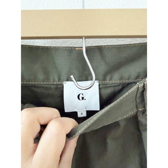 Goop G Label Green Barrel Balloon Wide Leg Pants US 4 - Picture 5 of 7